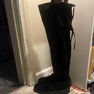 Black Over-the-Knee Boots